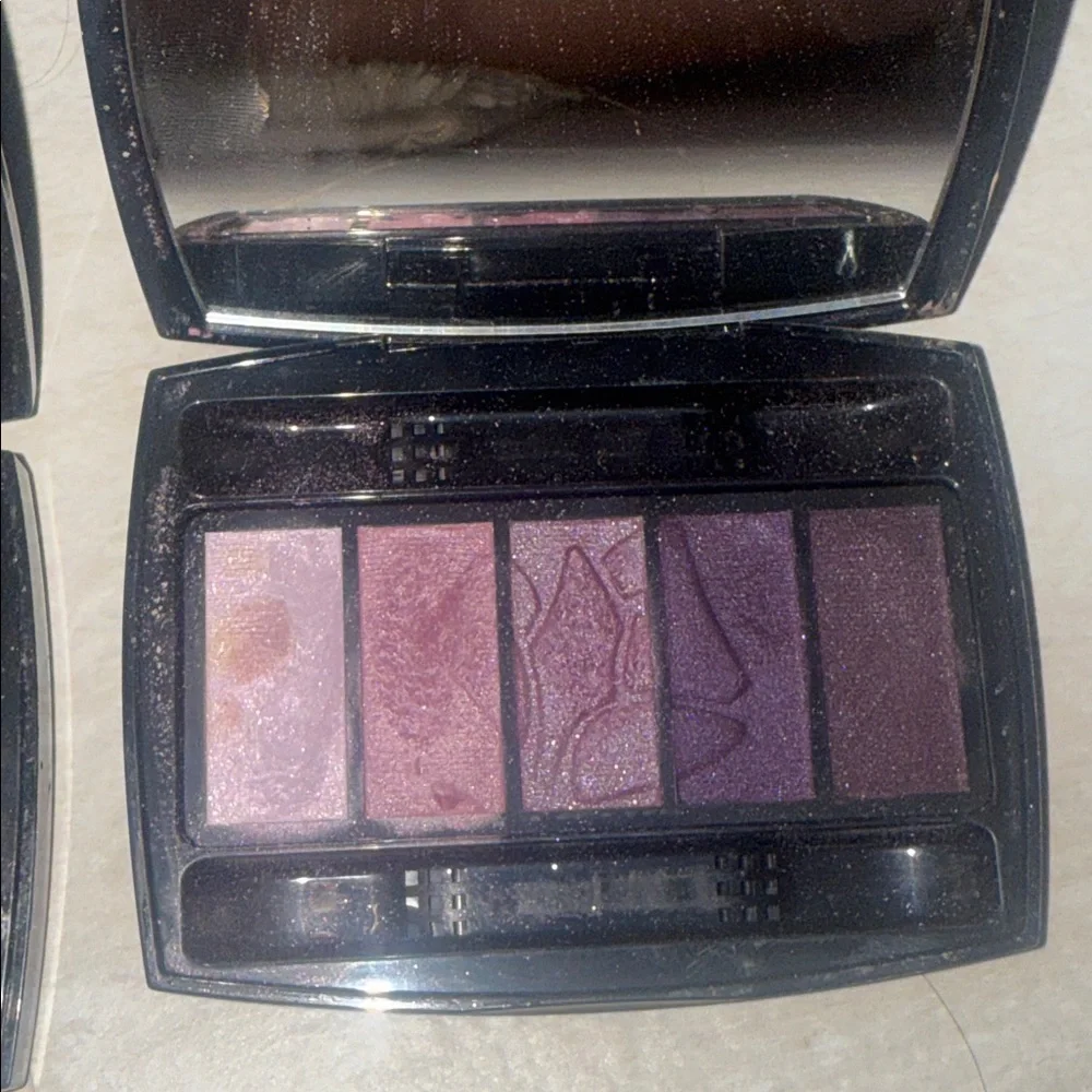Lancome Dual Eyeshadow Palettes in Pink, Purple, Green & Brown Shades
